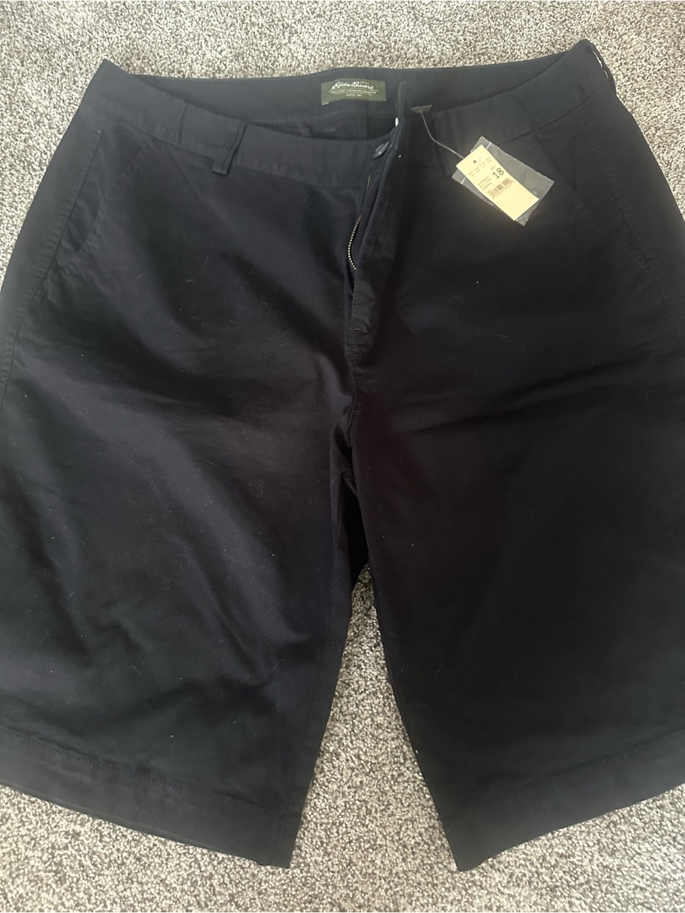 Eddie Bauer Black Women's Bermuda Shorts